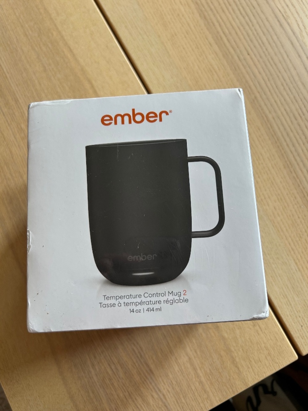 Ember Temperature Control Smart Mug 2, 14 Oz, App-Controlled Heated Coffee Mug